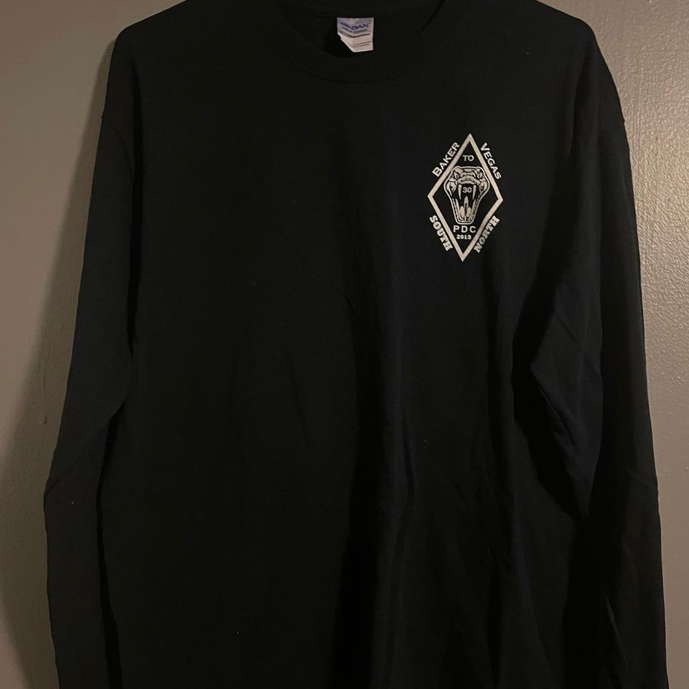 2013 biker long sleeve with a nice back hit